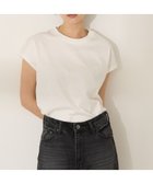 【アメリカンホリック/AMERICAN HOLIC】のきれいめフレンチスリーブコットンプルオーバー Off White|ID: prp329100004563953 ipo3291000000032393243