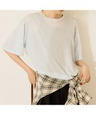 【アメリカンホリック/AMERICAN HOLIC】のシアーボックスTシャツ Light Blue|ID: prp329100004563957 ipo3291000000033533285