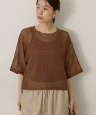 【アメリカンホリック/AMERICAN HOLIC】のメッシュボックスTシャツ 人気、トレンドファッション・服の通販 founy(ファニー) ファッション Fashion レディースファッション Ladies' Fashion Online トップス・カットソー Tops/Tshirt シャツ/ブラウス Shirts/Blouses ロング / Tシャツ T-Shirts カットソー Cut and Sewn おすすめ Recommend インナー Inner カットソー Cut And Sew ボックス Box ポケット Pocket メッシュ Mesh ロング Long 夏 Summer 春 Spring S/S・春夏 Ss・Spring/Summer thumbnail Brown|ID: prp329100004563960 ipo3291000000032275202