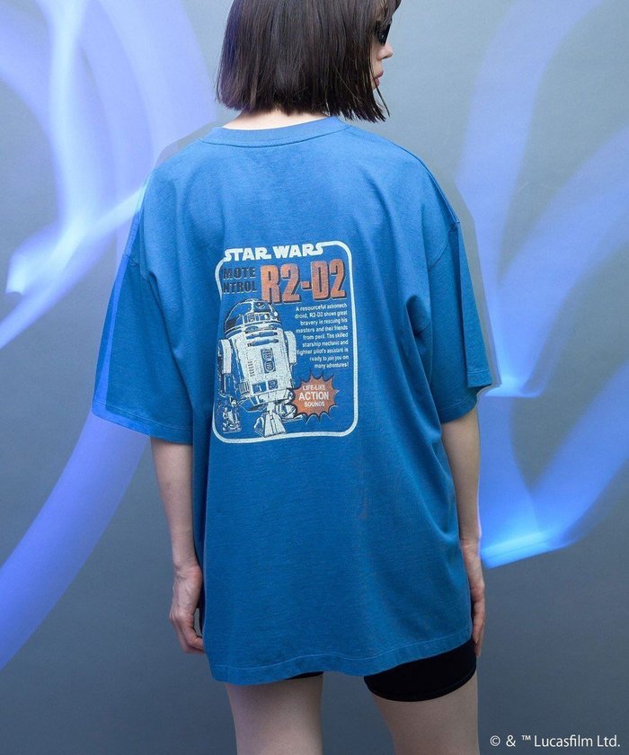 【アメリカンホリック/AMERICAN HOLIC】の【STAR WARS】R2-D2 Tシャツ インテリア・キッズ・メンズ・レディースファッション・服の通販 founy(ファニー) https://founy.com/ ファッション Fashion レディースファッション Ladies' Fashion Online トップス・カットソー Tops/Tshirt シャツ/ブラウス Shirts/Blouses ロング / Tシャツ T-Shirts カットソー Cut and Sewn ウォッシュ Wash カットソー Cut And Sew デニム Denim フレア Flare フロント Front プリント Print ヴィンテージ Vintage 夏 Summer 春 Spring S/S・春夏 Ss・Spring/Summer |ID: prp329100004563970 ipo3291000000032275237