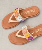 【インター ショシュール/INTER-CHAUSSURES】の【ITALIAN SHOEMAKERS】フラワーベルトフラットトングサンダル ベージュ|ID: prp329100004563993 ipo3291000000032356623