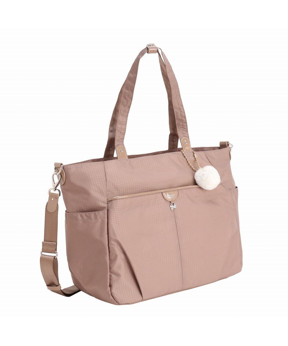 【エースバッグズアンドラゲッジ/ACE BAGS & LUGGAGE】のKanana project COLLECTION シェリ トートバッグ 17946 カナナプロジェクト コレクション インテリア・キッズ・メンズ・レディースファッション・服の通販 founy(ファニー) 　ファッション　Fashion　レディースファッション　Ladies' Fashion Online　バッグ　Bag　クッション　Cushion　コレクション　Collection　傘　Umbrella　軽量　Lightweight　ショルダー　Shoulder　セットアップ　Set Up　フロント　Front　ポケット　Pocket　メッシュ　Mesh　リュック　Ruck Sack　ワンポイント　One Point　再入荷　Restock/Back In Stock/Re Arrival　おすすめ　Recommend　旅行　Travel　スーツケース キャリーケース　Suitcase　エレガント 上品　Elegant　ギフト プレゼント　Gift Present　ビジネス 仕事 通勤　Business　ベージュ|ID: prp329100004563998 ipo3291000000032275371