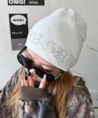 【ウィゴー/WEGO】のラインストーンシングルニットワッチ ホワイト|ID: prp329100004564046 ipo3291000000032275688
