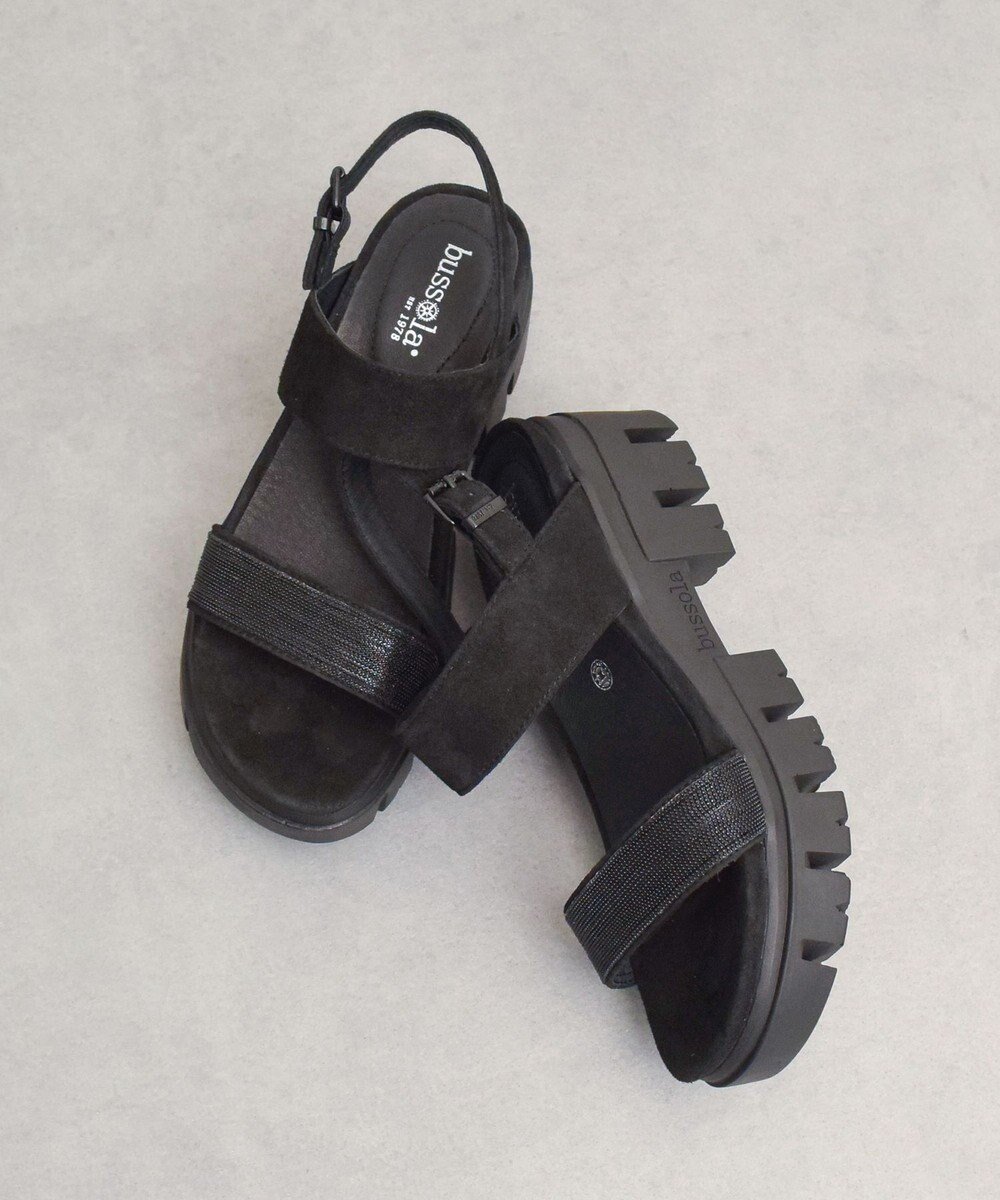 【インター ショシュール/INTER-CHAUSSURES】の【BUSSOLA】厚底ボリュームソールダブルベルトサンダル 人気、トレンドファッション・服の通販 founy(ファニー) 　ファッション　Fashion　レディースファッション　Fashion for Women　ベルト&ウエストマーク　Belts & Waist Accessories　おすすめ　Recommended / Our Picks　サンダル　Sandals, Summer Shoes　バランス　Balance, Style Balance　リラックス　Relax, Relaxed Fit　厚底　Platform Shoes　夏　Summer　旅行　Travel　S/S・春夏　SS, Spring/Summer, Warm Season　A/W・秋冬　Autumn/Winter　 other-1|ID: prp329100004564284 ipo3291000000032686466