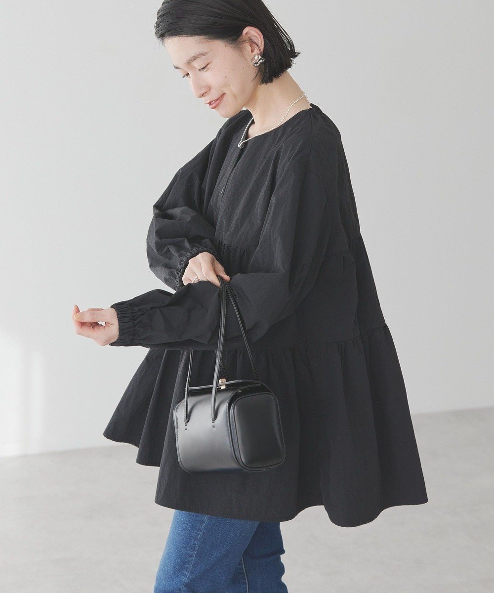 【アメリカンホリック/AMERICAN HOLIC】のティアードブルゾン インテリア・キッズ・メンズ・レディースファッション・服の通販 founy(ファニー) 　ファッション　Fashion　レディースファッション　Ladies' Fashion Online　アウター　Coat Outerwear　ジャケット　Jackets　ブルゾン　Blouson/Jackets　シャーリング　Shirring　シンプル　Simple　ジャケット　Jacket　フィット　Fit　フロント　Front　ブルゾン　Blouson　夏　Summer　春　Spring　S/S・春夏　Ss・Spring/Summer　Black|ID: prp329100004564305 ipo3291000000032666903