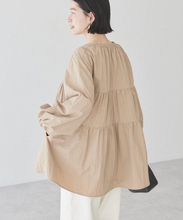 【アメリカンホリック/AMERICAN HOLIC】のティアードブルゾン インテリア・キッズ・メンズ・レディースファッション・服の通販 founy(ファニー) https://founy.com/ ファッション Fashion レディースファッション Ladies' Fashion Online アウター Coat Outerwear ジャケット Jackets ブルゾン Blouson/Jackets シャーリング Shirring シンプル Simple ジャケット Jacket フィット Fit フロント Front ブルゾン Blouson 夏 Summer 春 Spring S/S・春夏 Ss・Spring/Summer |ID: prp329100004564305 ipo3291000000032666905