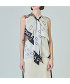 【グレース コンチネンタル/GRACE CONTINENTAL】のチェーンレイヤードノースリーブ ブラウン|ID: prp329100004564552 ipo3291000000032990301