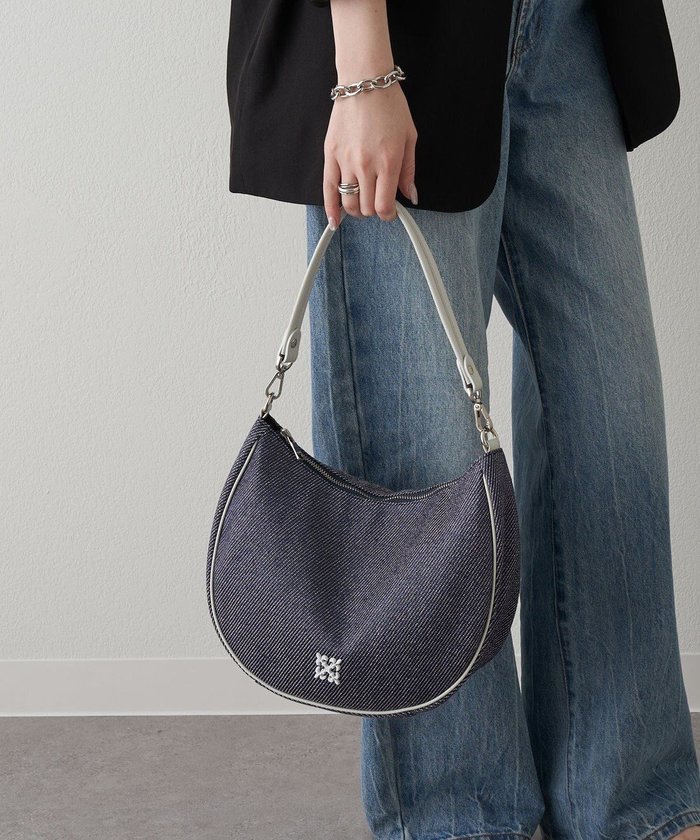 【ラシット/russet】の《Nylon Denim》2wayショルダーバッグ(CE-1542) インテリア・キッズ・メンズ・レディースファッション・服の通販 founy(ファニー) https://founy.com/ ファッション Fashion レディースファッション Ladies' Fashion Online 傘 Umbrella シンプル Simple スタイリッシュ Stylish 財布 Wallet デニム Denim バランス Balance パイピング Piping フィット Fit ベーシック Basic ポケット Pocket 再入荷 Restock/Back In Stock/Re Arrival おすすめ Recommend 日本製 Made In Japan 2025年 2025 2025春夏・S/S Ss,Spring/Summer,2025 |ID: prp329100004564568 ipo3291000000032616784