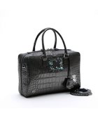 【アクセソワドゥマドモワゼルジャップ/A.D.M.J】の【牛革】ヴィッテリグリシャムウェンディ/クリスタルソーイングボストン28cm 人気、トレンドファッション・服の通販 founy(ファニー) ファッション Fashion レディースファッション WOMEN イタリア Italy クリスタル Crystal スワロフスキー Swarovski ダブル Double ボストンバッグ Boston Bag ポケット Pocket モチーフ Motif thumbnail ガンメタ|ID: prp329100004564619 ipo3291000000032281214