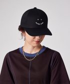 【ポール スミス/Paul Smith】のHappy ベースボールキャップ ブラック|ID: prp329100004564653 ipo3291000000033077170