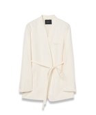【ジョゼフ/JOSEPH】のソフトコットンシルク ノーカラージャケット 人気、トレンドファッション・服の通販 founy(ファニー) ファッション Fashion レディースファッション WOMEN アウター Coat Outerwear ジャケット Jackets ノーカラージャケット No Collar Leather Jackets シルク Silk ジャケット Jacket フィット Fit ラップ Wrap レギュラー Regular 夏 Summer 春 Spring S/S・春夏 Ss・Spring/Summer 軽量 Lightweight thumbnail Ivory|ID: prp329100004564672 ipo3291000000032281552