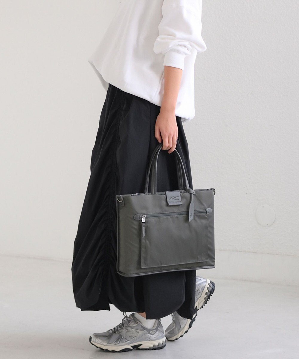 【エースバッグズアンドラゲッジ/ACE BAGS & LUGGAGE】のW .Day/Night スック サポートバッグ PCバッグ 14.0インチPC A4 15182 ダブルアンドデイナイト インテリア・キッズ・メンズ・レディースファッション・服の通販 founy(ファニー) 　ファッション　Fashion　レディースファッション　Ladies' Fashion Online　バッグ　Bag　クッション　Cushion　ショルダー　Shoulder　スーツ　Suit　ポケット　Pocket　リアル　Real　リュック　Ruck Sack　ワーク　Work　再入荷　Restock/Back In Stock/Re Arrival　スーツケース キャリーケース　Suitcase　ビジネス 仕事 通勤　Business　ダークグレー|ID: prp329100004564705 ipo3291000000032551192