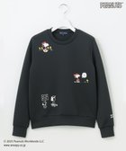 【23区 ゴルフ/NIJYUSANKU GOLF】の【WOMEN】『PEANUTS』コラボプリントトレーナー ブラック系|ID: prp329100004564729 ipo3291000000035642029