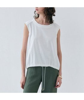 【ベイジ,/BEIGE,】 【洗える】IXIA / コットンノースリーブドロストトップス人気、トレンドファッション・服の通販 founy(ファニー) ファッション Fashion レディースファッション Fashion for Women トップス・カットソー Cut & Sew Tops キャミソール&ノースリーブ Camisoles & Sleeveless Tops シャツ・ブラウス・オフィスカジュアル Elegant Blouses & Button-Ups ロングTシャツ・Tシャツ Longline T-Shirts & Tees カットソー・ベーシックTシャツ Cut-and-Sewn Tops / Stretch Tees & Basics カットソー Cut and Sewn Top ノースリーブ Sleeveless, No-Sleeve エレガント 上品 Elegant 再入荷 Restock / Back in Stock 夏 Summer 春 Spring S/S・春夏 SS, Spring/Summer, Warm Season 洗える Machine Washable |ID:prp329100004564737