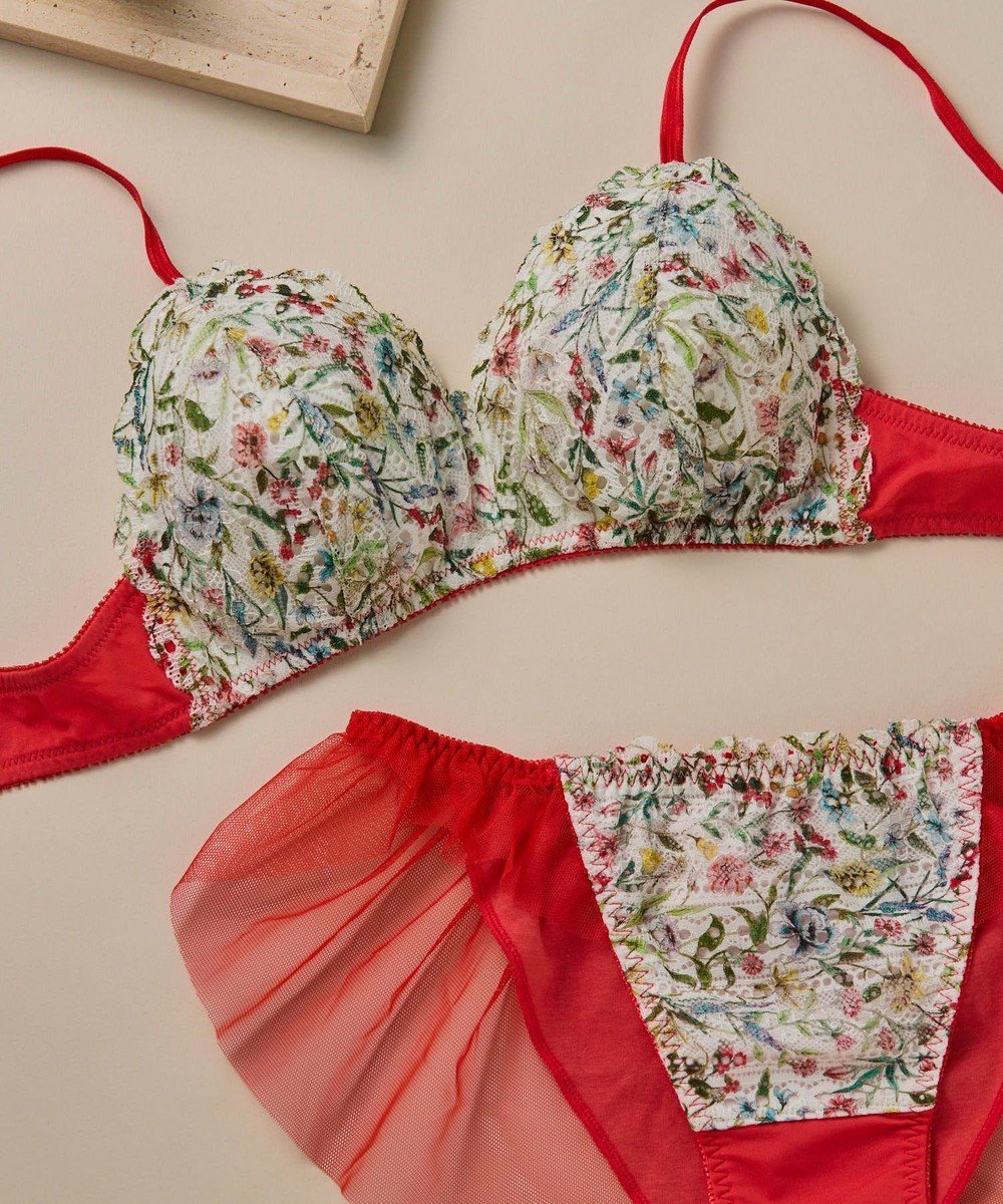 【ウンナナクール/une nana cool】のMADE WITH LIBERTY FABRIC 【綿混】三角レース インテリア・キッズ・メンズ・レディースファッション・服の通販 founy(ファニー) ファッション Fashion レディースファッション Fashion for Women アンダー Underwear Essentials ネックレス Necklace, Pendant Necklace パターン Pattern, Design Print ブラジャー Bra, Lingerie ブローチ Brooch, Pin Brooch プリント Print, Printed Pattern レース Lace, Lace Fabric BE|ID: prp329100004564823 ipo3291000000033632298