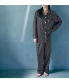 【ワコール 睡眠科学/wacoal suimin】のパジャマ 長袖 長ズボン 綿100%(本体) サテン 【睡眠科学×mintdesigns】 レディース YDX605 睡眠科学/ワコール ブラック|ID: prp329100004564865 ipo3291000000032663321