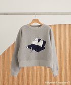 【アメリカンホリック/AMERICAN HOLIC】のMoomin フロッキープリント裏毛プルオーバー Light Gray Mixture|ID: prp329100004564909 ipo3291000000032686764