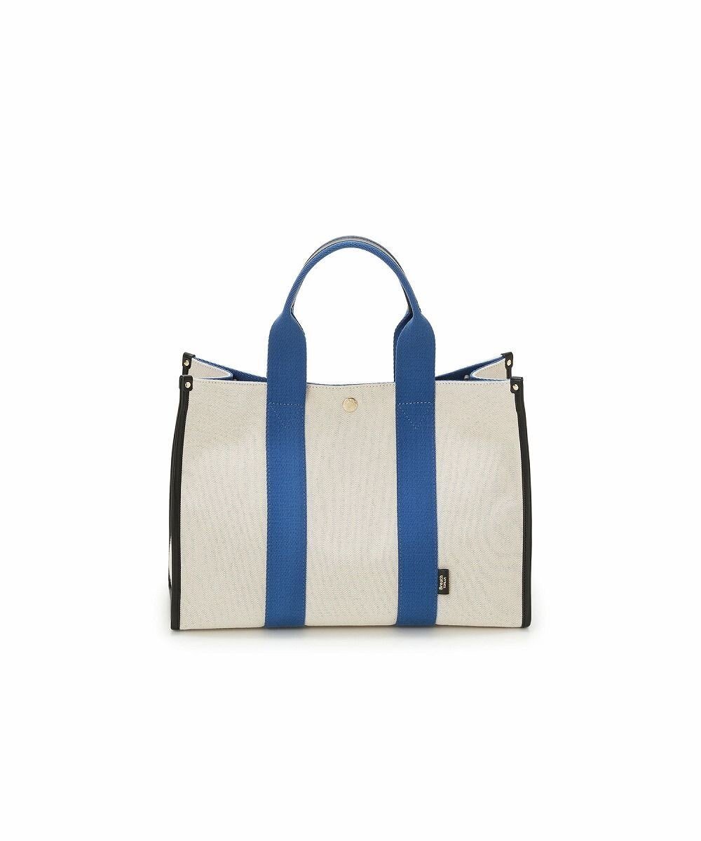 【トプカピ/TOPKAPI】の【Breath TOPKAPI】THE CANVAS ザ キャンバス スクエア トートバッグ インテリア・キッズ・メンズ・レディースファッション・服の通販 founy(ファニー) 　ファッション　Fashion　レディースファッション　Ladies' Fashion Online　バッグ　Bag　キャンバス　Canvas　クール　Cool　ショルダー　Shoulder　スクエア　Square　なめらか　Smooth　ボックス　Box　ポケット　Pocket　モノトーン　Monotone　ブルー|ID: prp329100004564914 ipo3291000000032685902