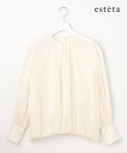 【23区/NIJYUSANKU】の【エステータ】シルクコットンオーガンジー ブラウス ホワイト系|ID: prp329100004564979 ipo3291000000033541791