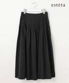 【23区/NIJYUSANKU】の【エステータ】エンシュクライト ピンタック フレアスカート 人気、トレンドファッション・服の通販 founy(ファニー) ファッション Fashion レディースファッション Fashion for Women スカート Skirts Aライン・フレアスカート A-Line & Flared Skirts ヴィンテージ Vintage Style 春 Spring 軽量 Lightweight, Ultra Light フレア Flare, Flared ブルゾン Blouson, Bomber Jacket S/S・春夏 SS, Spring/Summer, Warm Season おすすめ Recommended / Our Picks 夏 Summer thumbnail ブラック系|ID: prp329100004564980 ipo3291000000033629945