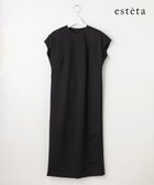 【23区/NIJYUSANKU】の【エステータ】スキューバ フレンチスリーブ ワンピース 人気、トレンドファッション・服の通販 founy(ファニー) ファッション Fashion レディースファッション Fashion for Women ワンピース Dresses 春 Spring ストレッチ Stretch, Stretchy Fabric スリーブ Sleeve, Long Sleeve / Short Sleeve フレンチ French, French Style S/S・春夏 SS, Spring/Summer, Warm Season 夏 Summer 旅行 Travel ビジネス 仕事 通勤 Business / Work / Commuting thumbnail ブラック系|ID: prp329100004564993 ipo3291000000033568605