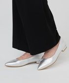 【リーガル フットコミュニティ/REGAL FOOT COMMUNITY】の【リーガルレディース】F37R ポインテッドトウフラットシューズ フラットシューズ シルバー|ID: prp329100004565028 ipo3291000000033617867