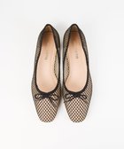 【ボントレ/BONTRE】の【MIONOTIS/ミオノティス】フィッシュネットバレエシューズ/50113 ブラック/コンビ|ID: prp329100004565414 ipo3291000000034695985