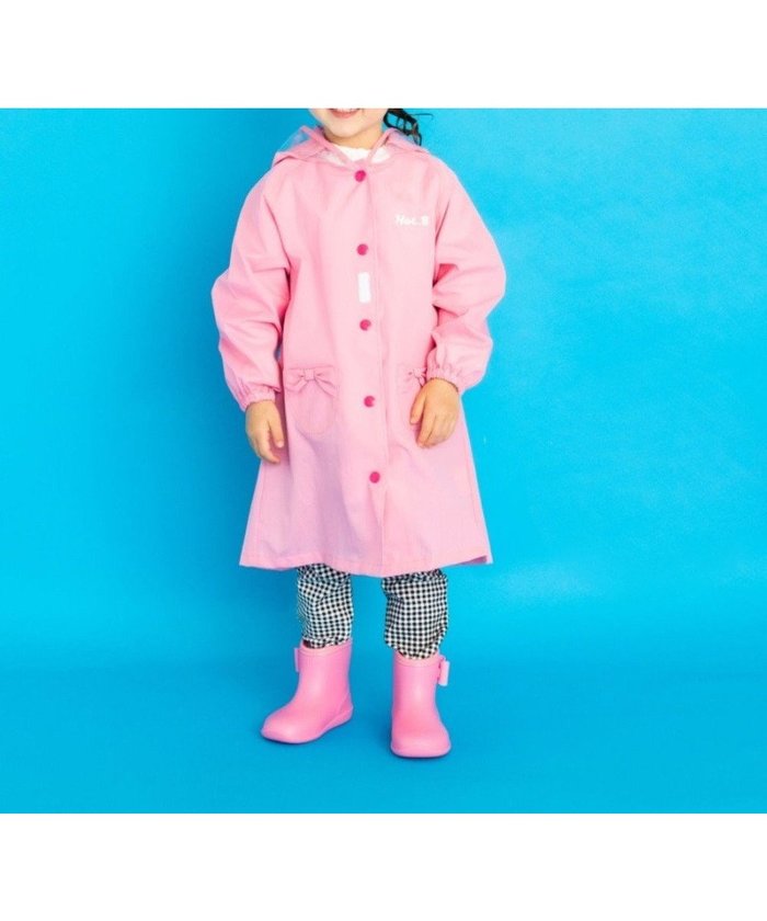 【ミキハウスホットビスケッツ/MIKI HOUSE HOT BISCUITS / KIDS】の【90-120cm】 レインコート インテリア・キッズ・メンズ・レディースファッション・服の通販 founy(ファニー) https://founy.com/ ファッション Fashion キッズファッション Fashion for Kids アウター Coat Outerwear /Kids ポケット Pocket, Pocket Detail ポンチョ Poncho, Cape Style ポーチ Pouch, Small Case ラップ Wrap, Wrap Design リボン Ribbon, Bow リュック Backpack, Rucksack 傘 Umbrella, Parasol |ID: prp329100004565428 ipo3291000000033487261