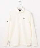 【23区 ゴルフ/23区GOLF / MEN】の【MEN】【UVカット/吸水速乾】ミニワッフルポロ ホワイト系|ID: prp329100004565438 ipo3291000000032287411