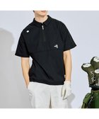 【ピーダブリュサーキュラス/PW CIRCULUS / MEN】の【撥水加工/ ストレッチ】【MEN】ハーフジップシャツ ブラック系|ID: prp329100004565446 ipo3291000000032287466