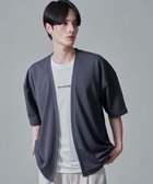 【ウィゴー/WEGO / MEN】の【2点SET】アンサンブルカーディガン(5S) ブラック中濃色|ID: prp329100004565448 ipo3291000000032287472
