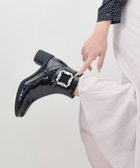 【ブリジット バーキン/Bridget Birkin】の【Bridget Birkin】ビジューバックルレインブーツ ブラックエナメル|ID: prp329100004565452 ipo3291000000032652560