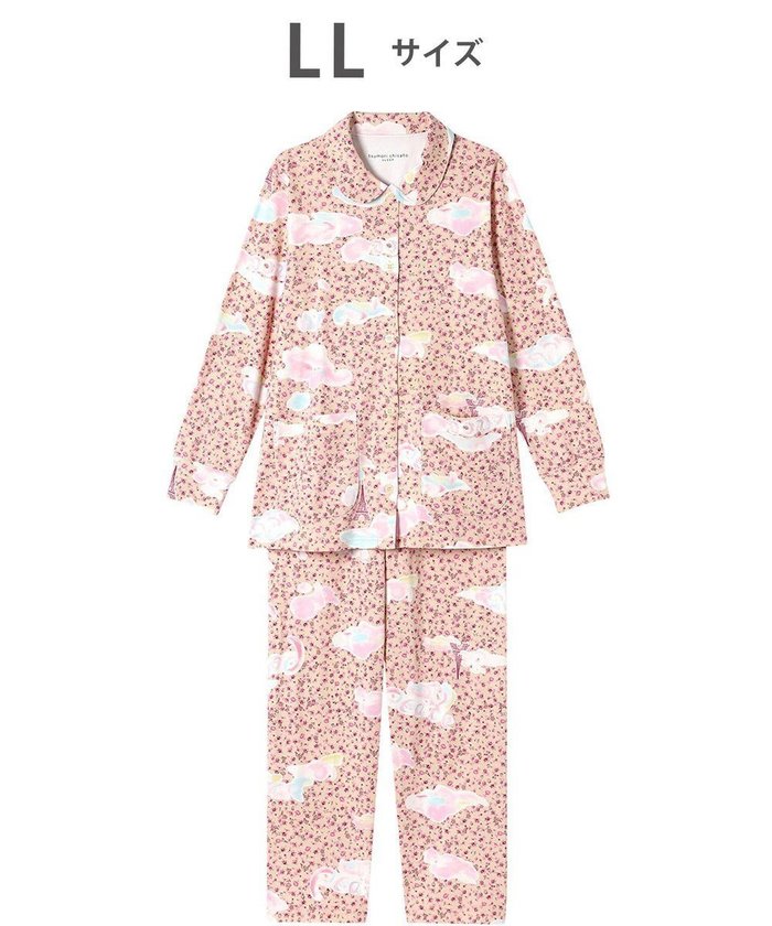 【ツモリチサト スリープ/tsumori chisato SLEEP】のツモリチサト パジャマ 長袖 長ズボン 綿100%(本体) レディース UDX581 /ワコール インテリア・キッズ・メンズ・レディースファッション・服の通販 founy(ファニー) https://founy.com/ ファッション Fashion レディースファッション WOMEN トップス・カットソー Tops/Tshirt パジャマ Pajamas ボトム Bottom ミックス Mix ロマンティック Romantic 長袖 Long Sleeve |ID: prp329100004565455 ipo3291000000032453751