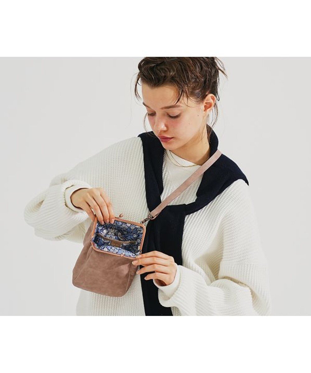 【ゲンテン/genten】のアンティーコ×LIBERTY 口金ミニポシェット 人気、トレンドファッション・服の通販 founy(ファニー) 　ファッション　Fashion　レディースファッション　Fashion for Women　ミニ財布・二つ折り財布　Wallets & Card Cases　イタリア　Italy　クラシカル　Classical, Vintage-Inspired　財布　Wallet, Purse　プリント　Print, Printed Pattern　ポシェット　Pochette, Mini Bag　 other-1|ID: prp329100004565456 ipo3291000000033043633