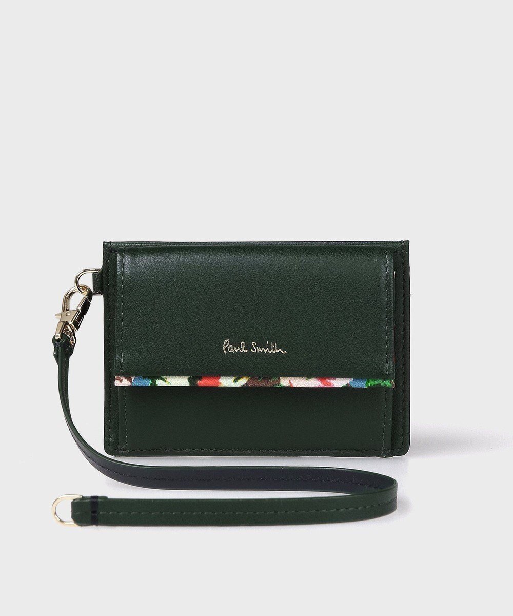 【ポール スミス/Paul Smith】のマーガレットプリントトリム パスケース インテリア・キッズ・メンズ・レディースファッション・服の通販 founy(ファニー) 　ファッション　Fashion　レディースファッション　WOMEN　財布　Wallets　シンプル　Simple　プリント　Print　マーガレット　Margaret　財布　Wallet　ダークグリーン|ID: prp329100004565466 ipo3291000000032287666