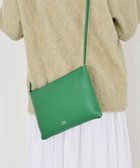 【エクエル ル スティル デヴィ/Hekher Le Style de Vie】の新色追加【日本製】シュリンクレザー スクエアショルダーバッグ 人気、トレンドファッション・服の通販 founy(ファニー) ファッション Fashion レディースファッション Ladies' Fashion Online バッグ Bag ショルダー Shoulder シンプル Simple スクエア Square スマート Smart 財布 Wallet ハンド Hand フィット Fit フォルム Form ポケット Pocket 日本製 Made In Japan thumbnail グリーン|ID: prp329100004565471 ipo3291000000032644853