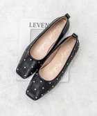 【ブリジット バーキン/Bridget Birkin】の【Bridget Birkin】ドットビジューフラットシューズ 人気、トレンドファッション・服の通販 founy(ファニー) ファッション Fashion レディースファッション Fashion for Women シューズ Shoes, Footwear ドット Polka Dot, Dot Pattern ビジュー Bijou, Jewel-like Accent フラット Flat, Flat Shoes 夏 Summer S/S・春夏 SS, Spring/Summer, Warm Season A/W・秋冬 Autumn/Winter thumbnail ブラック|ID: prp329100004565498 ipo3291000000034633371