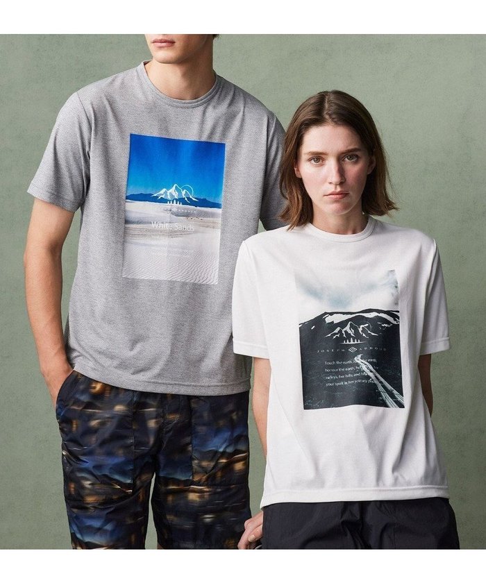 【ジョセフ アブード マウンテン/JOSEPH ABBOUD MOUNTAIN】の【吸水速乾/消臭性】デオドライ天竺 フォトプリント Tシャツ インテリア・キッズ・メンズ・レディースファッション・服の通販 founy(ファニー) https://founy.com/ ファッション Fashion レディースファッション WOMEN トップス・カットソー Tops/Tshirt シャツ/ブラウス Shirts/Blouses ロング / Tシャツ T-Shirts カットソー Cut and Sewn 春 Spring カットソー Cut And Sew 吸水 Water Absorption プリント Print S/S・春夏 Ss・Spring/Summer 夏 Summer |ID: prp329100004565505 ipo3291000000032287994