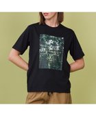 【ジョセフ アブード マウンテン/JOSEPH ABBOUD MOUNTAIN】の【吸水速乾/消臭性】デオドライ天竺 フォトプリント Tシャツ ブラック系6|ID: prp329100004565505 ipo3291000000032287997