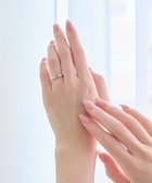 【フィービィー/phoebe】の【金属アレルギー対応】メタルリーフカットリング シルバー 9号/11号/16号/19号 サージカルステンレス シルバー|ID: prp329100004565532 ipo3291000000033589413