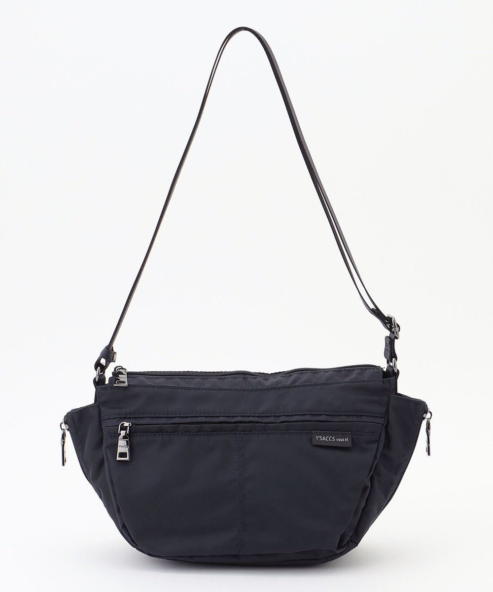 【イザック/Y'SACCS】の【Y SACCS vous et】サイドジップミニショルダー インテリア・キッズ・メンズ・レディースファッション・服の通販 founy(ファニー) 　ファッション　Fashion　レディースファッション　Fashion for Women　シンプル　Simple, Minimal　スマート　Smart, Elegant　ポケット　Pocket, Pocket Detail　ネイビー|ID: prp329100004565548 ipo3291000000035705037