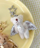 【ウィゴー/WEGO】のプリンセスエンジェルベアキーホルダー ホワイト|ID: prp329100004565556 ipo3291000000032288490