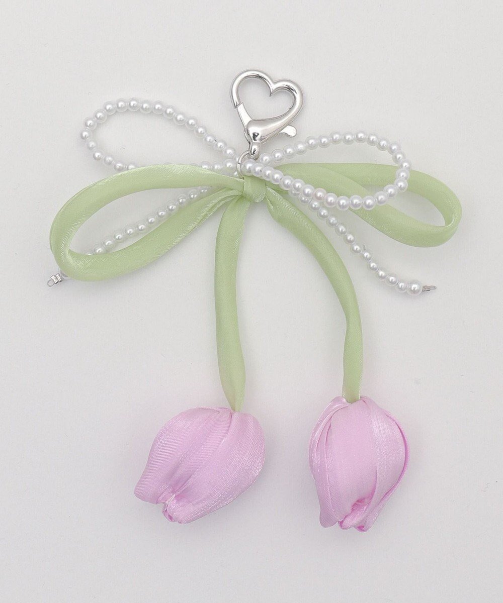 【ウィゴー/WEGO】のチューリップリボンビーズキーホルダー インテリア・キッズ・メンズ・レディースファッション・服の通販 founy(ファニー) ファッション Fashion レディースファッション Fashion for Women ミニ財布・二つ折り財布 Wallets & Card Cases おすすめ Recommended / Our Picks キーホルダー Keychain, Key Holder スマホ Smartphone, Mobile Device チューリップ Tube, Tube Top リボン Ribbon, Bow 財布 Wallet, Purse パープル|ID: prp329100004565559 ipo3291000000033658418