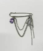 【ウィゴー/WEGO】のLメタルチェーンマルチブローチ 柄3|ID: prp329100004565561 ipo3291000000033255723