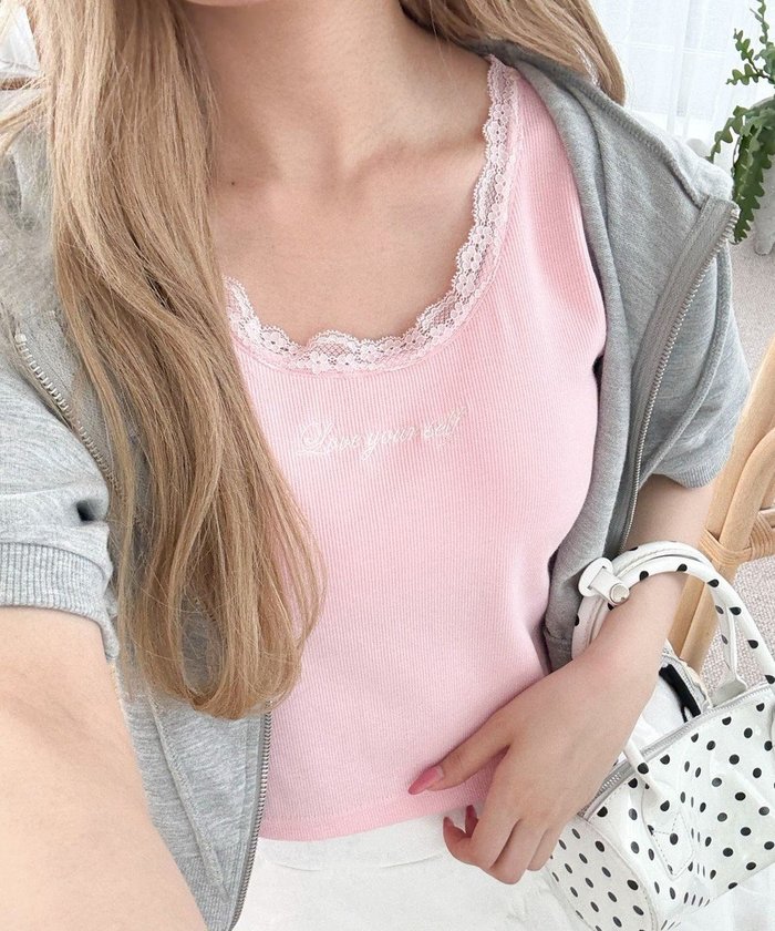 【ウィゴー/WEGO】の【カップ付きインナー】カップインレースタンク インテリア・キッズ・メンズ・レディースファッション・服の通販 founy(ファニー) https://founy.com/ ファッション Fashion レディースファッション WOMEN トップス・カットソー Tops/Tshirt NEW・新作・新着・新入荷 New Arrivals おすすめ Recommend インナー Inner カーディガン Cardigan スマホ Smartphone タンク Tank パーカー Hoodie リボン Ribbon レース Race 夏 Summer 定番 Standard 春 Spring S/S・春夏 Ss・Spring/Summer |ID: prp329100004565563 ipo3291000000032288518