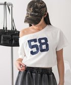 【ウィゴー/WEGO】の2WAYオフショルショートT 柄2|ID: prp329100004565565 ipo3291000000032288526