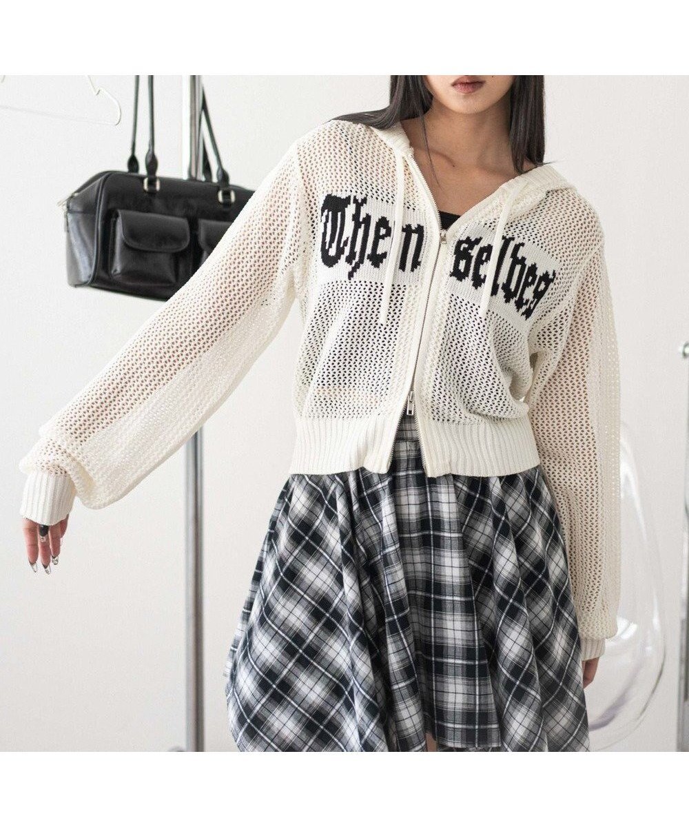 【ウィゴー/WEGO】のジャガードメッシュパーカー 人気、トレンドファッション・服の通販 founy(ファニー) 　ファッション　Fashion　レディースファッション　WOMEN　トップス・カットソー　Tops/Tshirt　パーカ　Sweats　NEW・新作・新着・新入荷　New Arrivals　おすすめ　Recommend　インナー　Inner　キャミ　Cami　サマー　Summer　ショート　Short　スマホ　Smartphone　タンク　Tank　デニム　Denim　トレンド　Trend　ハーフ　Half　パーカー　Hoodie　フリル　Frills　フロント　Front　ボトム　Bottom　メッシュ　Mesh　夏　Summer　春　Spring　S/S・春夏　Ss・Spring/Summer　長袖　Long Sleeve　 other-1|ID: prp329100004565566 ipo3291000000032288529