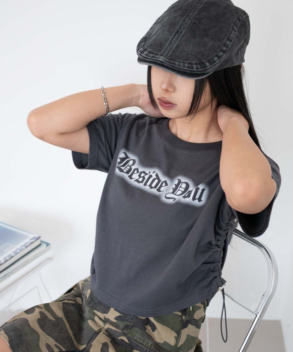【ウィゴー/WEGO】のグラフィックドロストショートT インテリア・キッズ・メンズ・レディースファッション・服の通販 founy(ファニー) 　ファッション　Fashion　レディースファッション　WOMEN　トップス・カットソー　Tops/Tshirt　シャツ/ブラウス　Shirts/Blouses　ロング / Tシャツ　T-Shirts　カットソー　Cut and Sewn　NEW・新作・新着・新入荷　New Arrivals　カットソー　Cut And Sew　グラフィック　Graphic　ショート　Short　スマホ　Smartphone　ボトム　Bottom　ロング　Long　半袖　Short Sleeve　夏　Summer　春　Spring　S/S・春夏　Ss・Spring/Summer　柄2|ID: prp329100004565568 ipo3291000000032288537