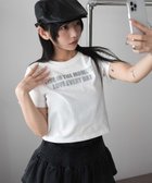 【ウィゴー/WEGO】のロゴラメちびT ホワイト|ID: prp329100004565591 ipo3291000000032371307