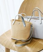 【トプカピ/TOPKAPI】の【Breath TOPKAPI】レザーハンドル ショルダー付き トート カゴバッグ ベージュ|ID: prp329100004565592 ipo3291000000032650805